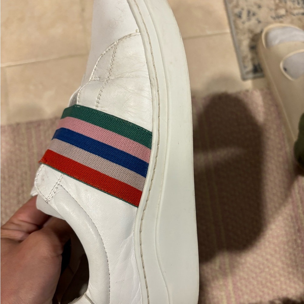 Boden Isabel Slip On Chunky Multi Stripe Sneakers - Picture 7 of 10